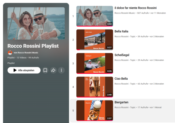 Herzklopf-Alarm: Rocco Rossini meldet sich mit brandneuen Songs zurück!